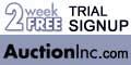 AuctionInc - 2 Week Free Trial